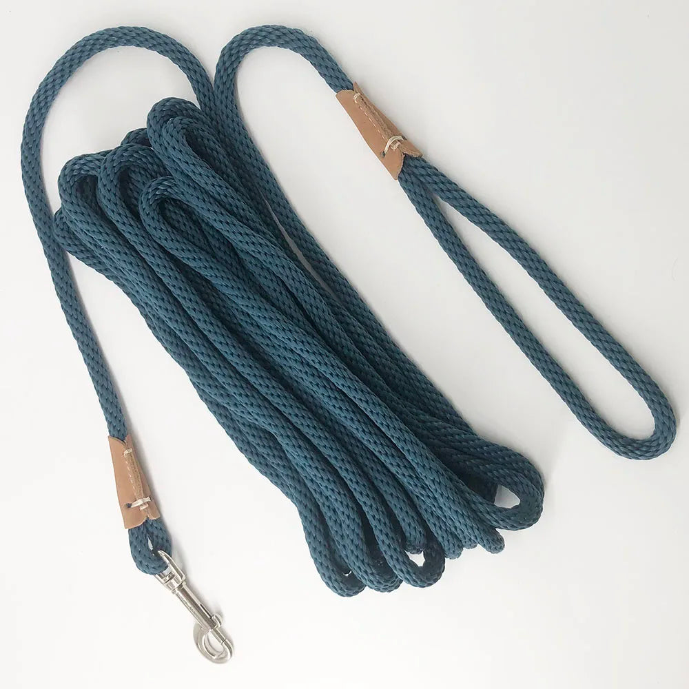 Heavy Duty Dog Training Leash | 2m 3m 5m 10m Nylon Rope Lead for Dogs