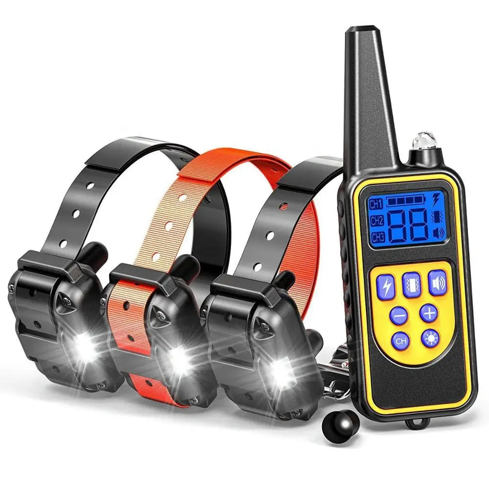 Dog Training Collar with Remote Control | Waterproof & Rechargeable | 880 Model