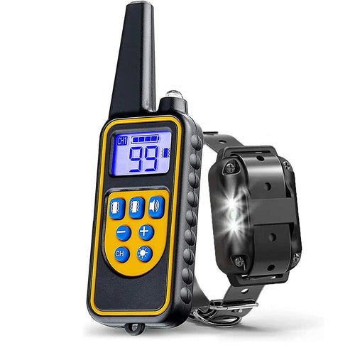 Dog Training Collar with Remote Control | Waterproof & Rechargeable | 880 Model