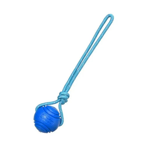 Dog Training Ball on Rope | Nontoxic Cotton Fleece Interactive Toy for Dogs