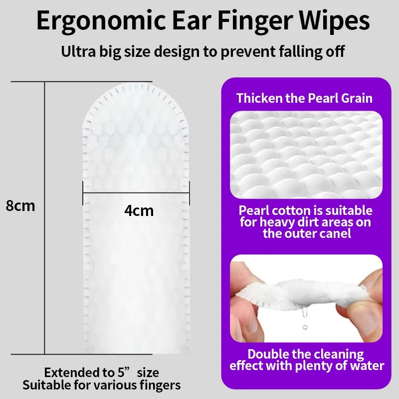 Pet Ear Cleaning Wipes for Dogs & Cats