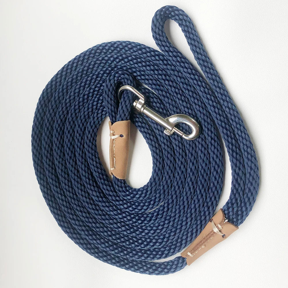 Heavy Duty Dog Training Leash | 2m 3m 5m 10m Nylon Rope Lead for Dogs