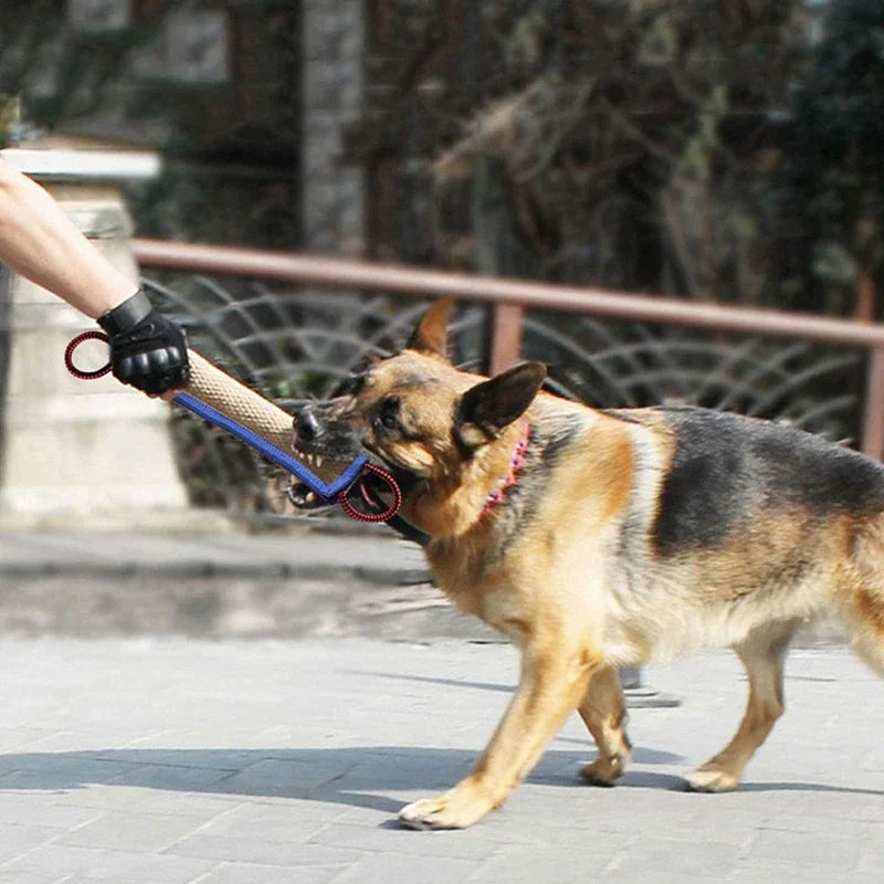 Jute Dog Chew Stick | Coarse Linen Molar Training Toy for Dogs