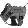 Tactical Dog Harness with Handle | No-Pull Service Dog Vest with Hook & Loop Patches