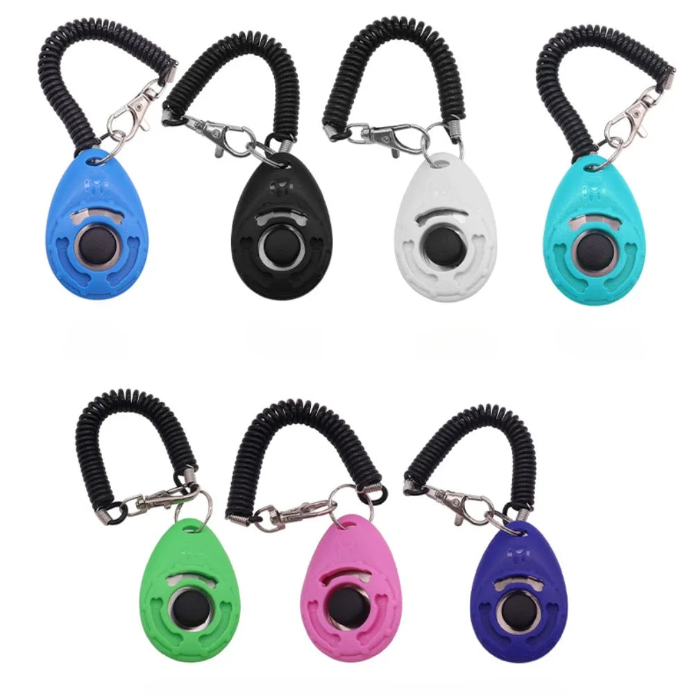 Dog Training Clicker with Wrist Strap | Easy to Use for Dogs, Cats, Birds & Horses